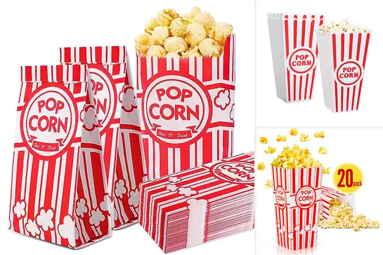 Detailed view of Best Movie Night Popcorn Holders