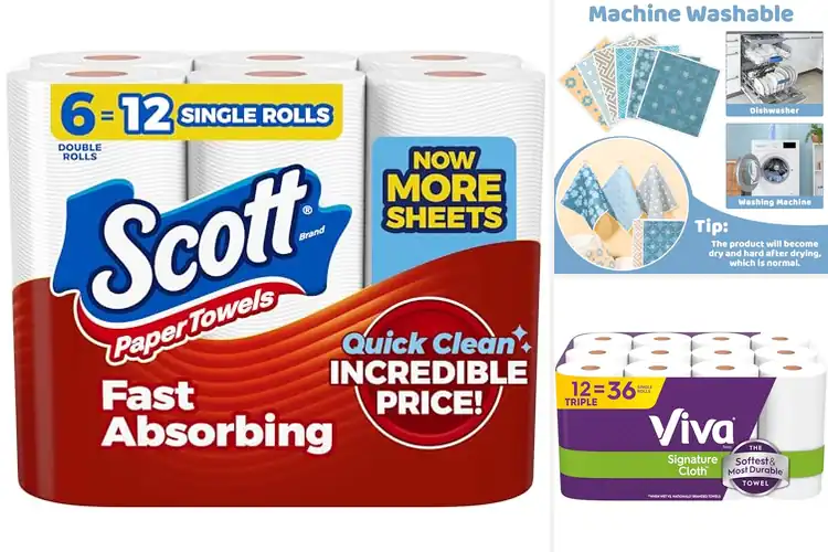 Detailed view of 10 Best Multi-Use Paper Towels: Powerful & Durable Picks