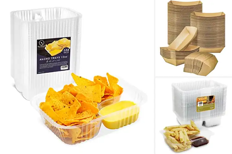 Detailed view of 10 Best Nacho Snack Trays for Fresh, Crispy Bites