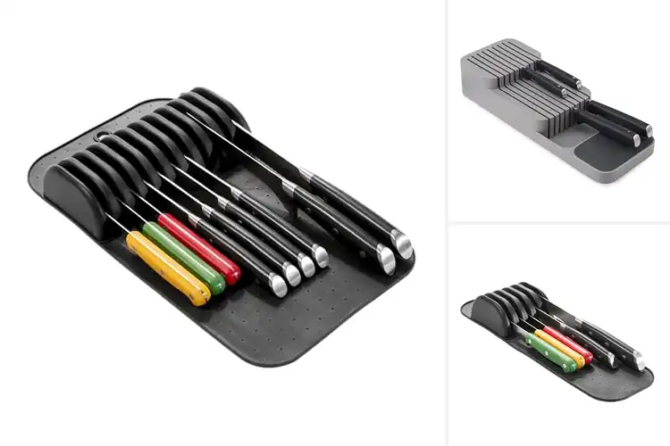 Detailed view of Best Non-Slip Knife Organizers