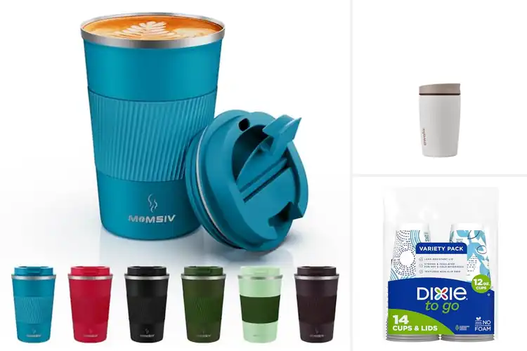 Detailed view of 10 Best On-The-Go Coffee Cups: Sip Perfectly Anywhere