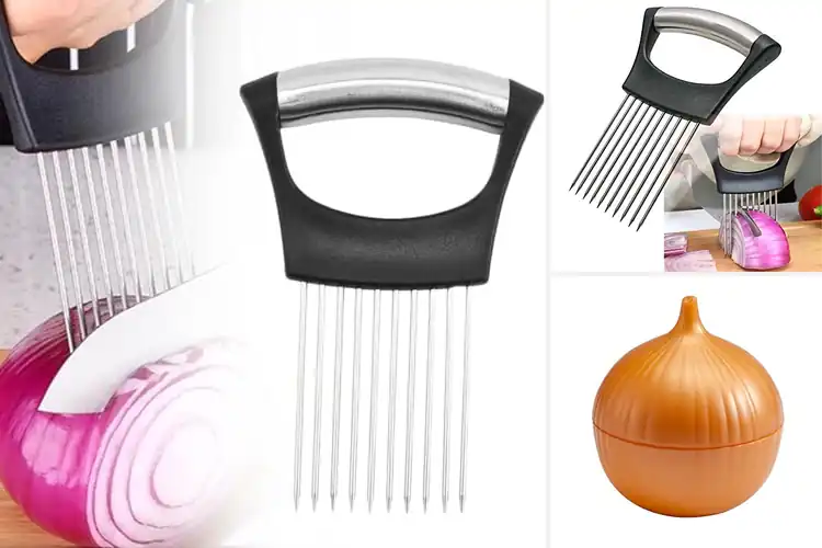 Detailed view of 10 Best Onion Holders for Effortless, Safe Slicing