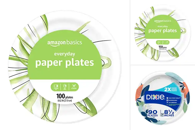 Detailed view of 10 Best Paper Plate Brands for Durability: Never Bend or Leak