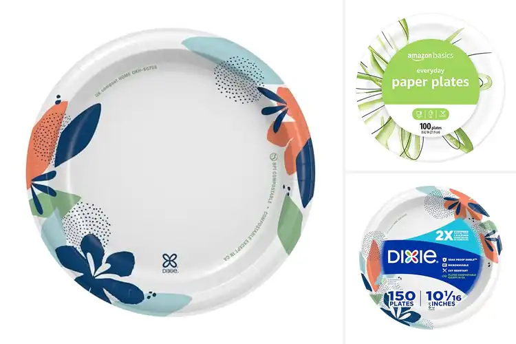 Detailed view of 10 Best Paper Plates For Everyday Meals: Durable & Spill-Proof