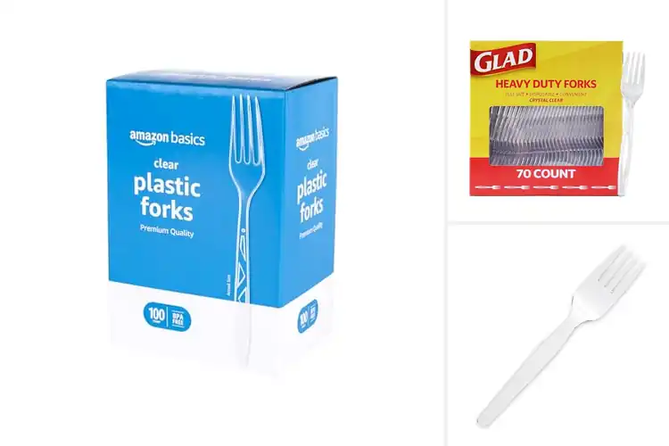 Detailed view of 10 Best Party Forks: Easy Cleanup & Sturdy