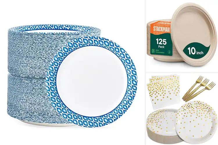 Detailed view of 10 Best Party Paper Plates: Your Mess-Free Gathering Guide