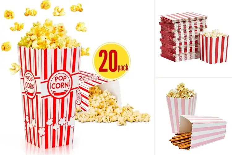 Detailed view of 10 Best Party Popcorn Boxes: Durable, Stylish, Mess-Free Fun
