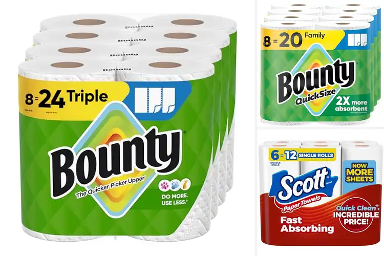 Detailed view of 10 Best Pick-A-Size Paper Towels Save Money & Cut Waste