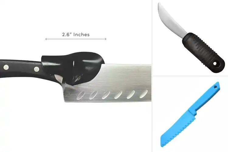 Detailed view of Best Pinch Grip Safe Knife