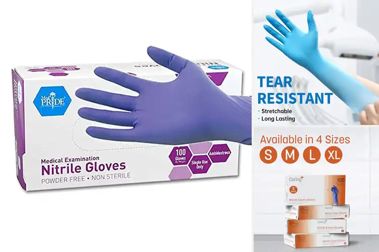 Detailed view of 10 Best Powder-Free Nitrile Exam Gloves: Tested & Reviewed