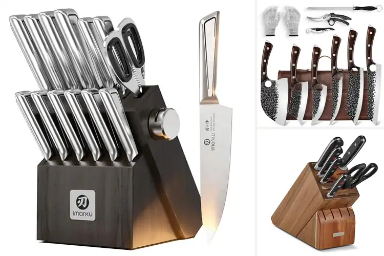 Detailed view of Best Precision Forged Knife Sets