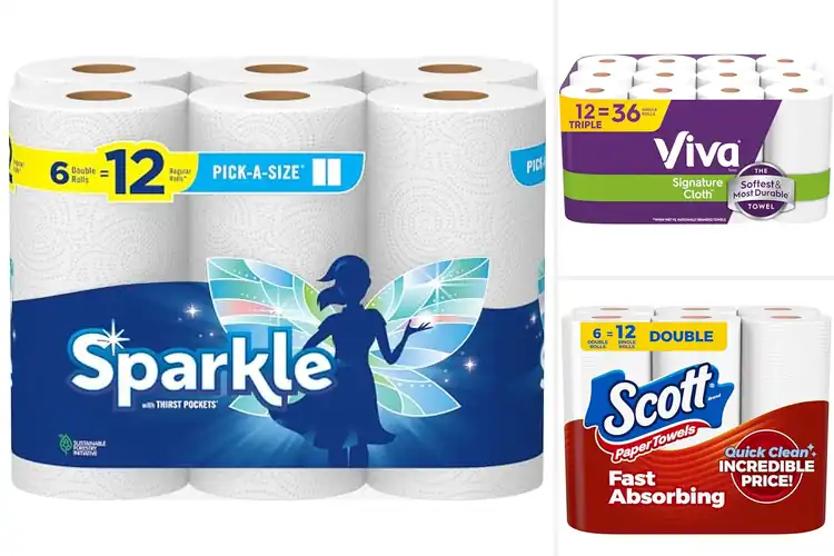 Detailed view of 10 Best Quality Paper Towels For Messes: Clean Up Fast and Easy