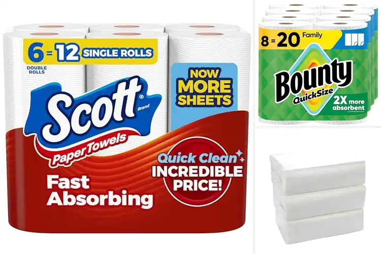 Detailed view of 10 Best Quick Absorbing Paper Towels: Effortless Cleaning