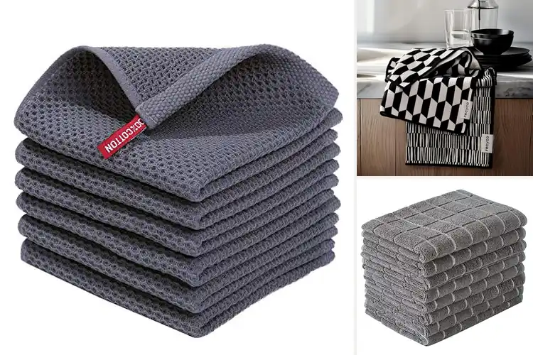 Detailed view of 10 Best Quick Drying Dish Towels for a Neat Kitchen