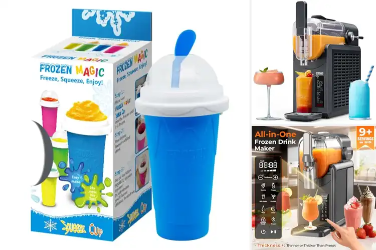 Detailed view of 10 Best quick freeze slushie machines for instant icy drinks
