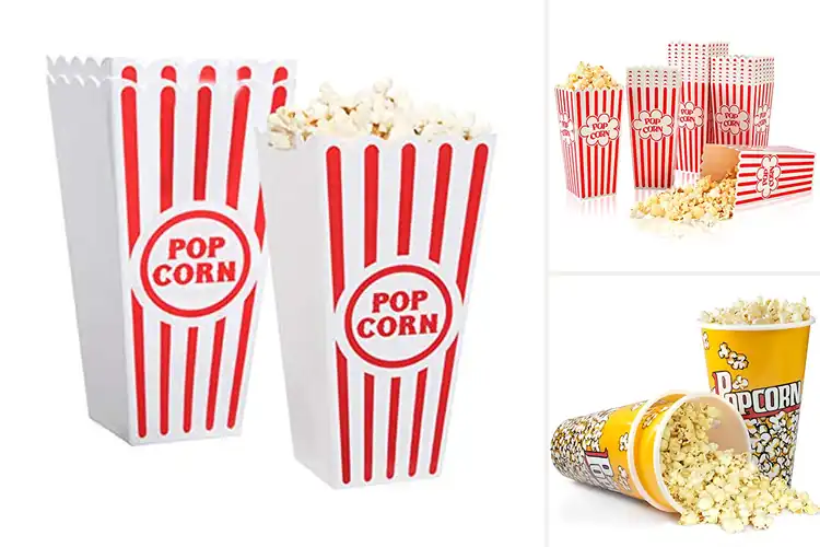 Detailed view of Best Retro Popcorn Boxes: Your Nostalgic Movie Night Upgrade