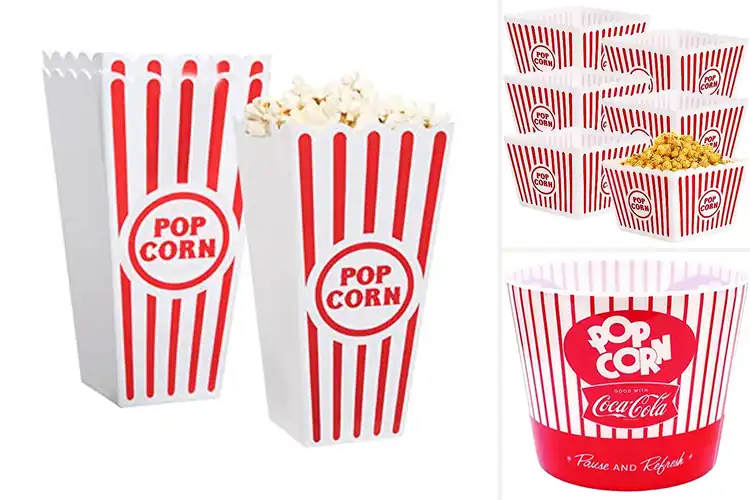 Detailed view of 10 Best Reusable Popcorn Buckets for Epic Movie Nights