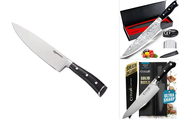 Detailed view of Best Rust Resistant Chef Knife Full Tang