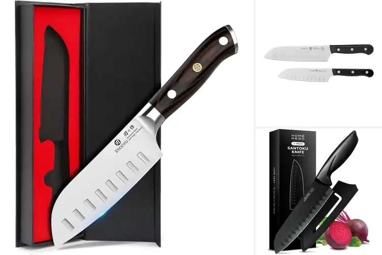 Detailed view of Best Santoku Knives