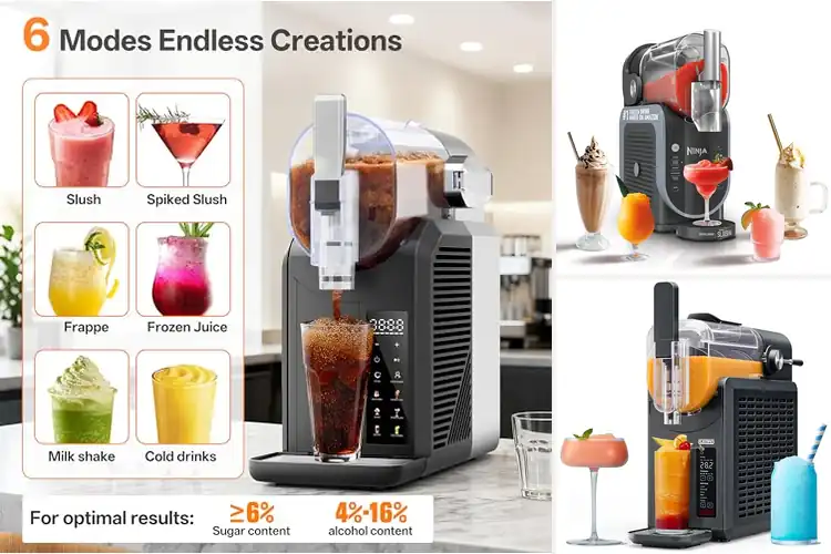 Detailed view of 10 Best Slushie Makers for Fast & Easy Icy Drinks at Home