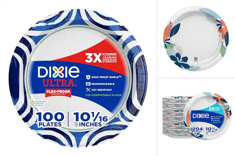 Detailed view of 10 Best Soak-Proof Plates for Messy Meals: Spill-Free Fun