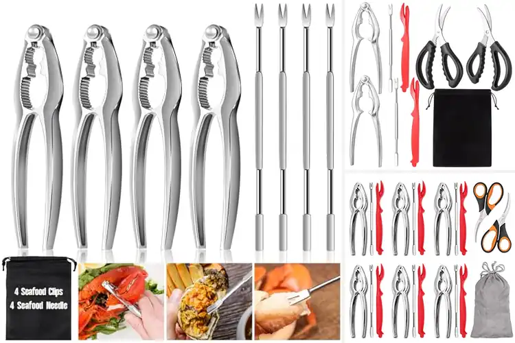 Detailed view of Best Stainless Steel Crab Crackers