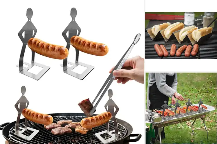 Detailed view of 5 Best Stainless Steel Hot Dog Holders for Tidy, Fun Grilling