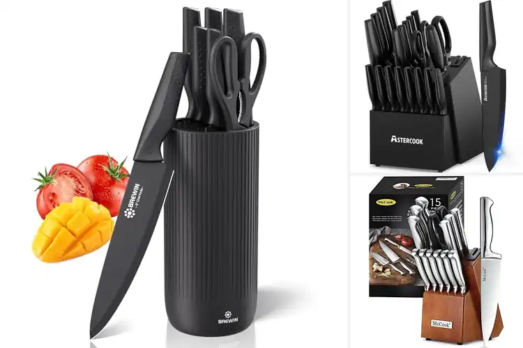 Detailed view of Best Starter Knife Block Sets For Home Cooks