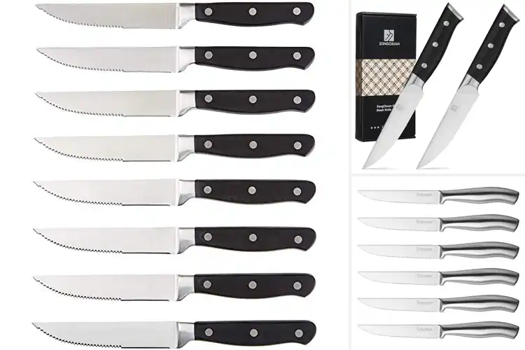 Detailed view of Best Steak Knife 4.5 Inch Set