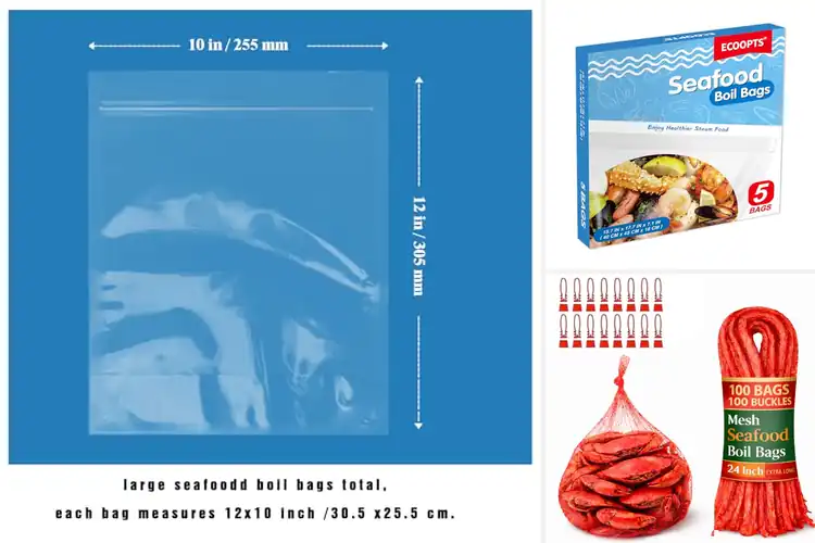 Detailed view of Best Storage Bag For Seafood Tools: Durable & Easy to Carry