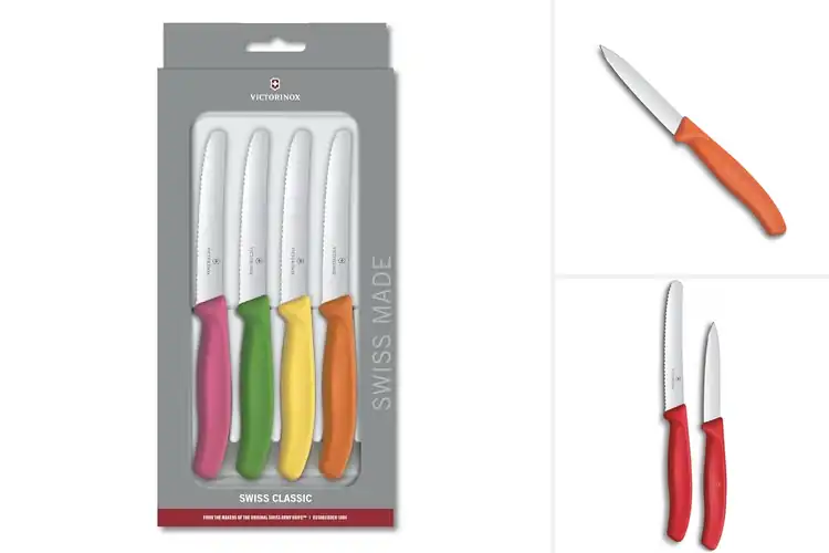 Detailed view of Best Swiss Paring Knives