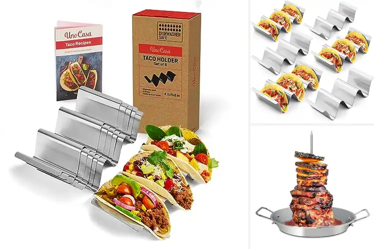 Detailed view of 10 Best Taco Accessories for Neat & Fun Taco Nights