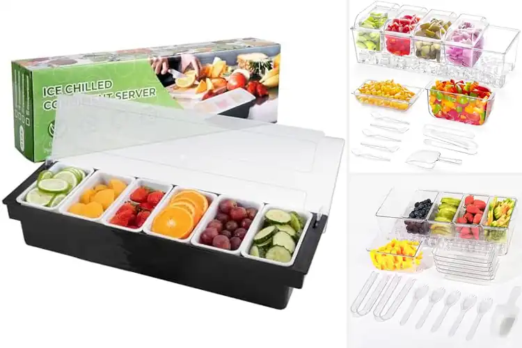 Detailed view of 10 Best Taco Condiment Trays for Fresh, Fun Nights