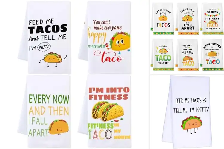 Detailed view of 10 Best Taco Party Towels for Fun & Easy Cleanup
