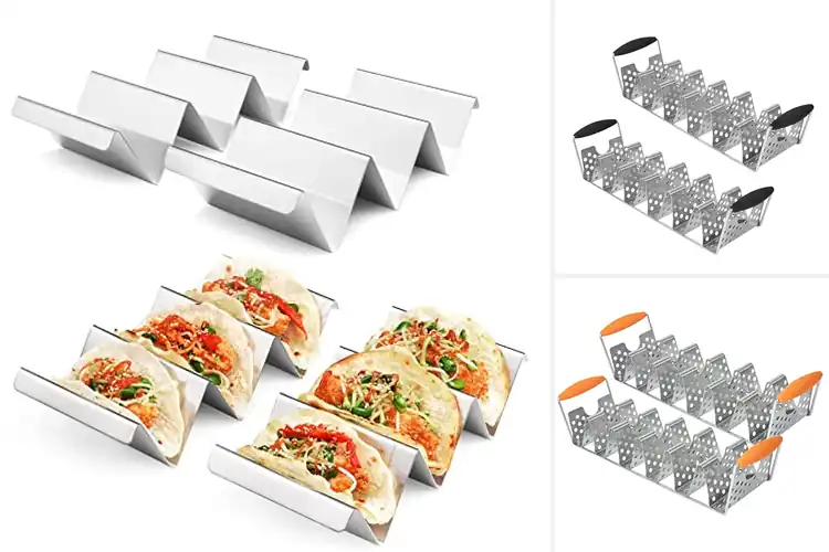 Detailed view of 10 Best Taco Racks for Mess-Free Taco Nights