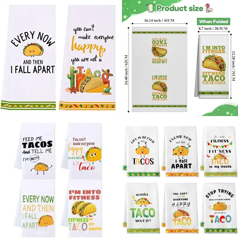 10 Best Taco Towels to Add Fun & Flavor to Your Kitchen