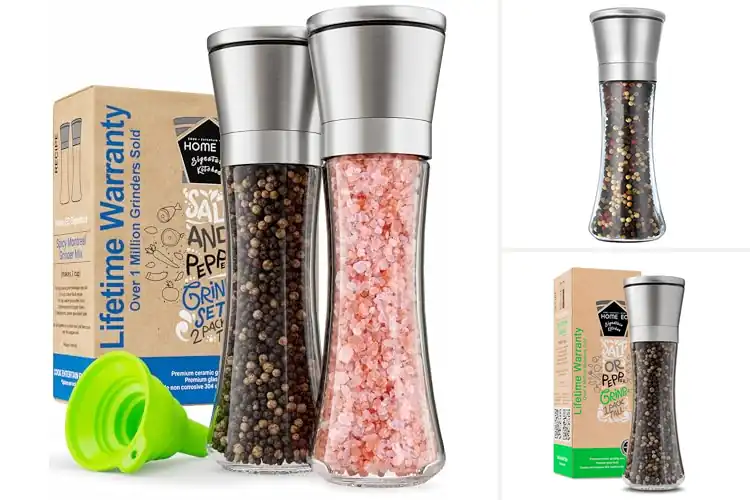 Detailed view of 10 Best Tall Salt And Pepper Mills With 6Oz Capacity
