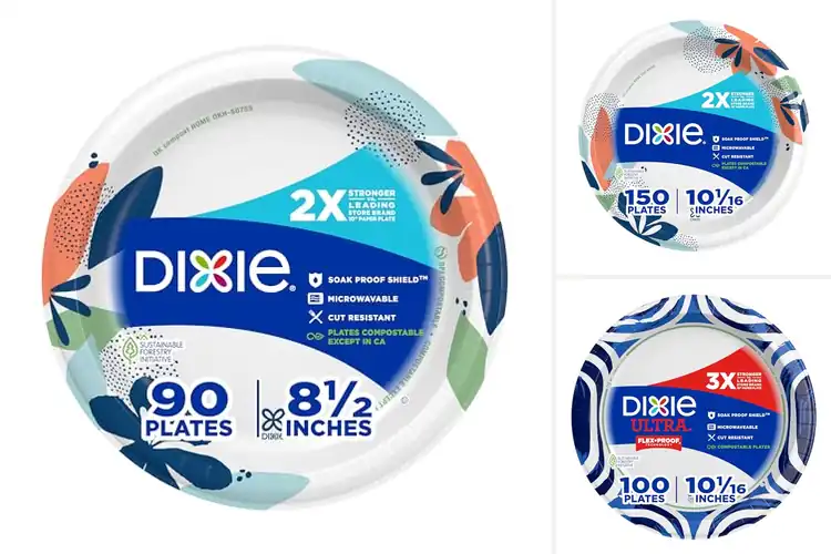 Detailed view of Best Tear-Resistant Paper Plates