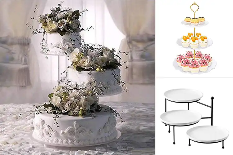 Detailed view of Best Three Tier Cake Stands to Elevate Your Dessert Displays