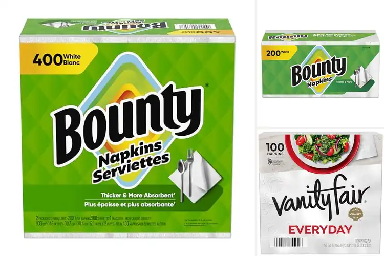 Detailed view of 10 Best Value Napkins: Spills Solved Effortlessly