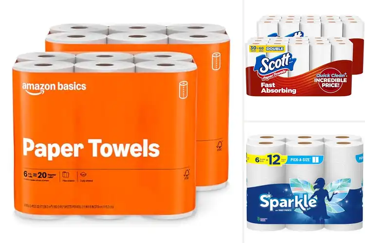 Detailed view of Best Value Paper Towel Packs