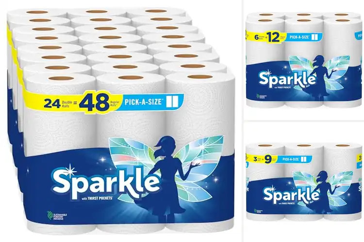 Detailed view of 10 Best Value Pick-A-Size Towels: Save Big, Clean Smarter