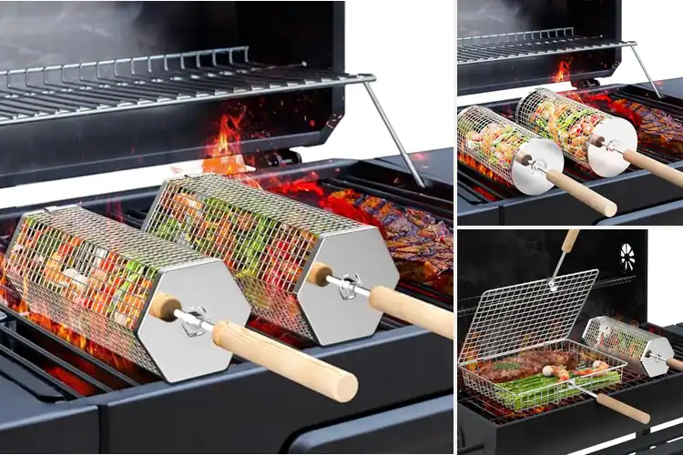 Detailed view of 10 Best Vegetable Grills for Perfect Char Every Time