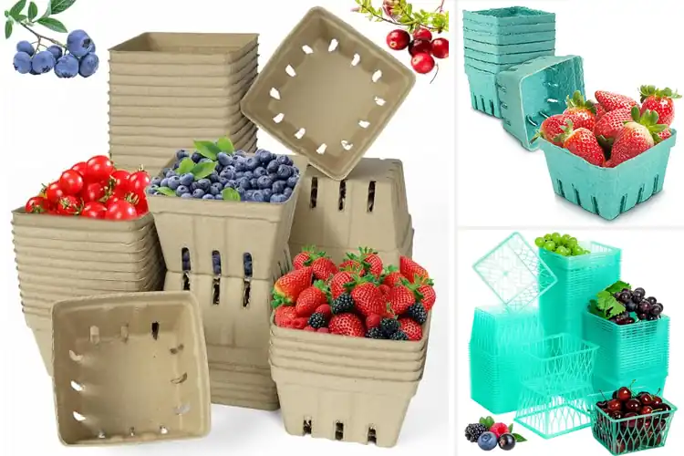 Detailed view of Best Vented Fruit Baskets: Keep Produce Fresh