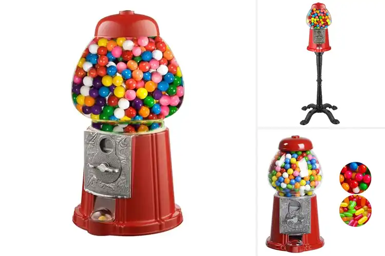 Detailed view of 10 Best Vintage Gumball Machines: Relive Retro Charm & Treats