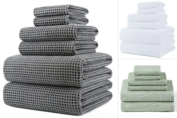 Detailed view of 9 Best Wavy Textile Towels: Soft, Quick-Dry Bliss