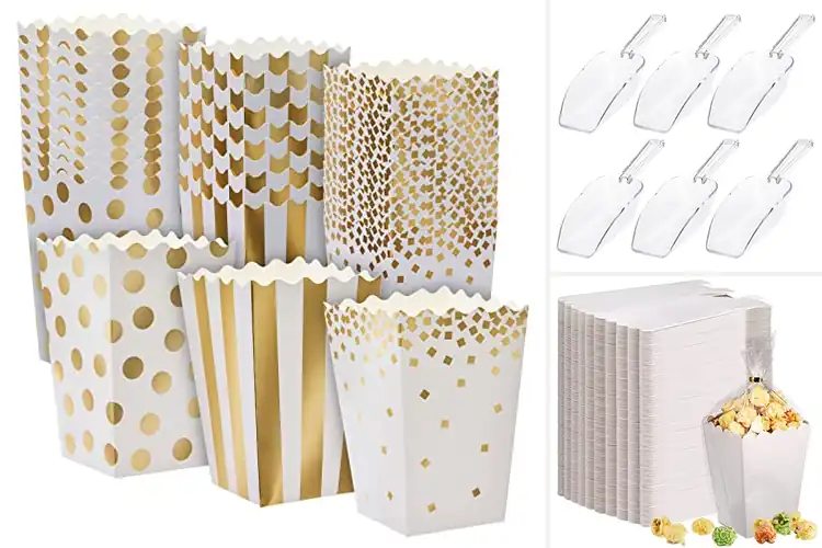 Detailed view of 10 Best Wedding Popcorn Containers for Your Perfect Day