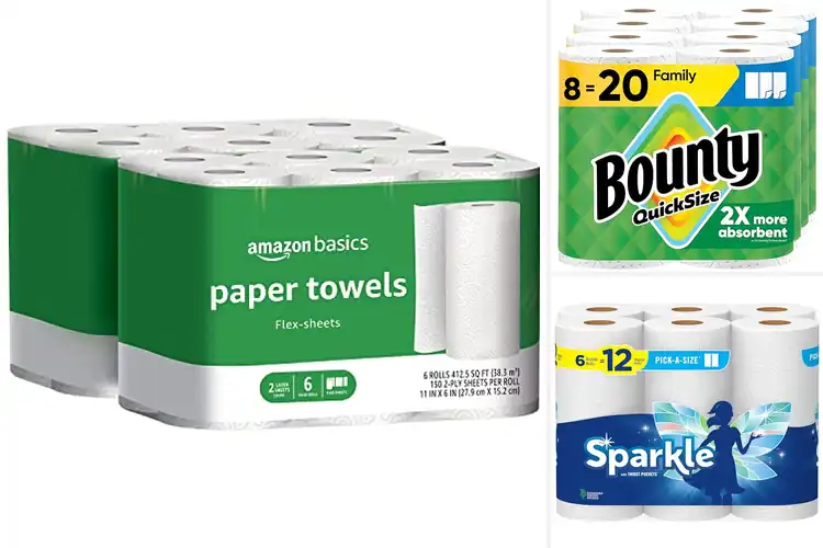 Detailed view of 10 Best White Paper Towels: Top Picks for Spotless Cleanup