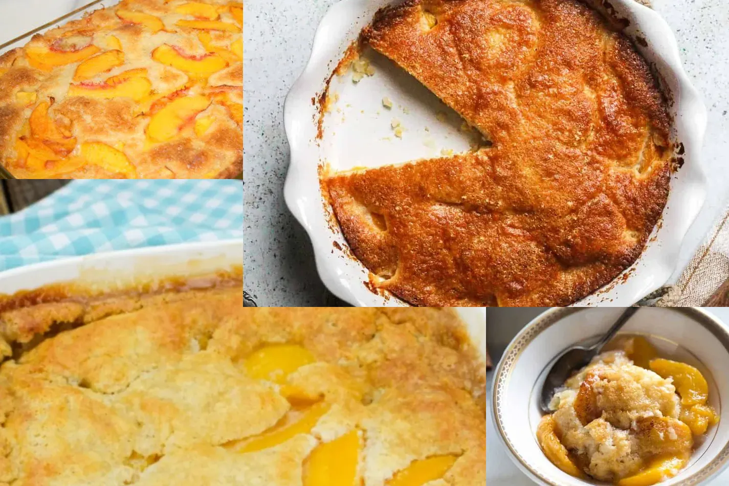 Photo of Easy Peach Cobbler Recipes