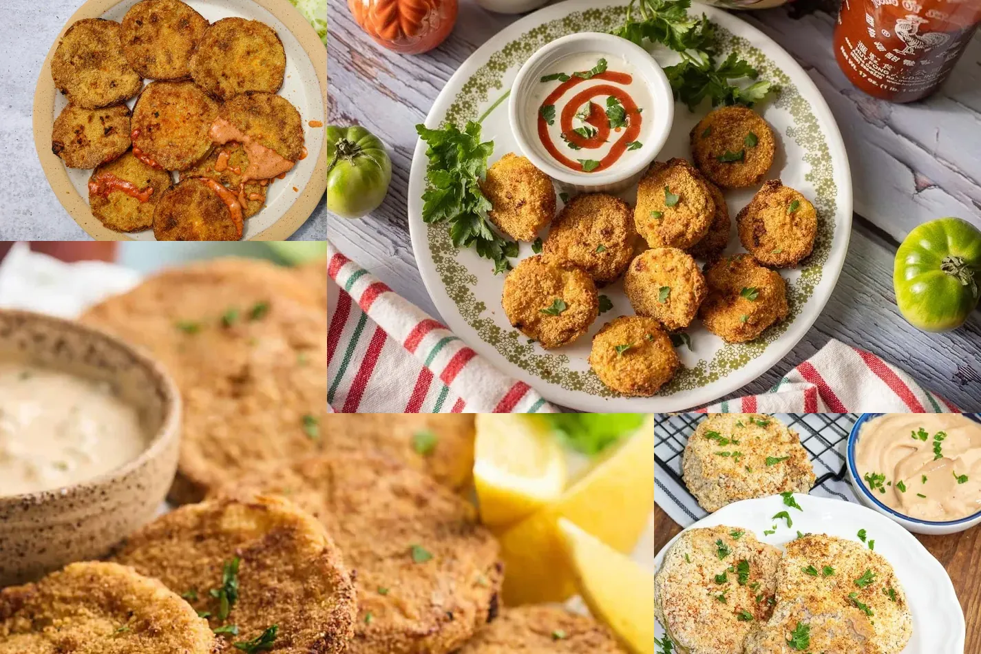 Photo of 14 Crispy Air Fryer Green Tomatoes Recipes